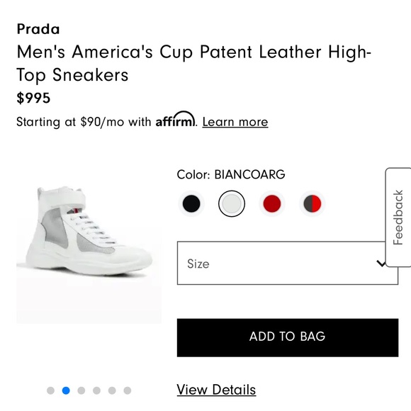 Prada Vernice +Bike Vinaccia + Acciaio athletic sneakers - Picture 5 of 5